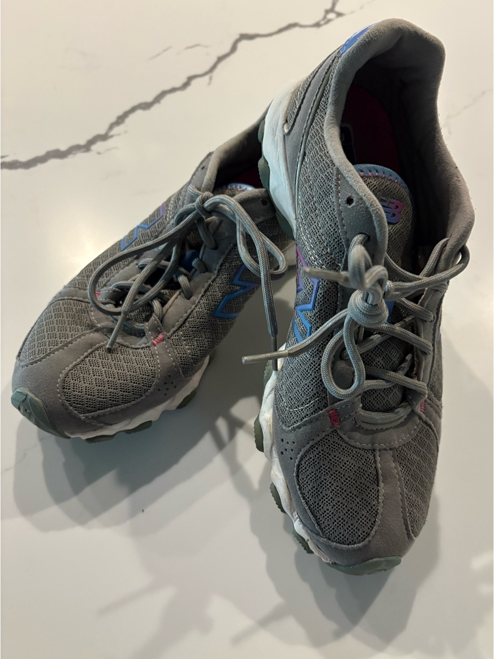 New Balance SixSixOne Gray Athletic Shoes Sneakers, 7.5